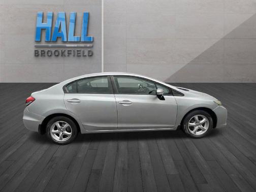 Alabaster Silver Metallic 2015 Honda Civic SE