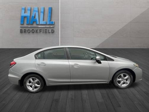 Alabaster Silver Metallic 2015 Honda Civic SE