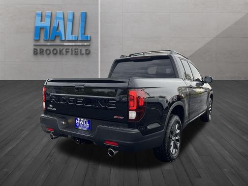 Crystal Black Pearl 2025 Honda Ridgeline Sport