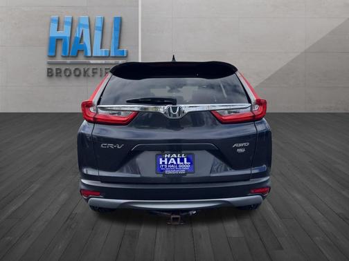Gray 2018 Honda CR-V EX