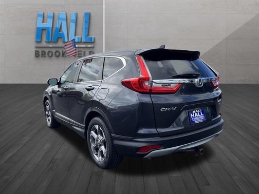 Gray 2018 Honda CR-V EX