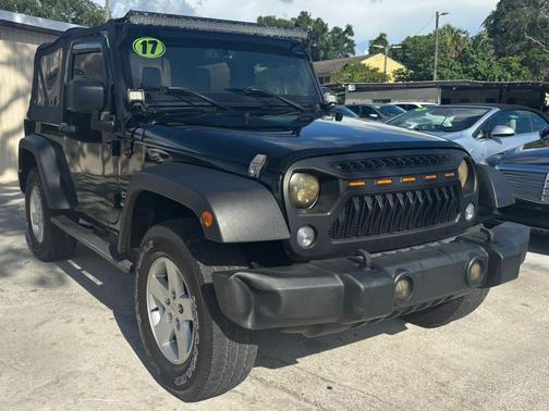 Black Clearcoat 2017 Jeep Wrangler Sport