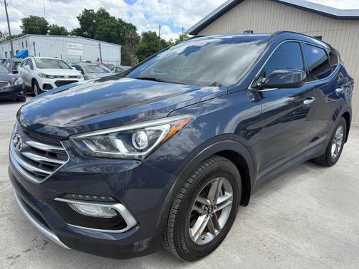 Marlin Blue 2017 Hyundai Santa Fe Sport 2.4L
