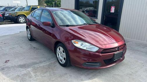 Passion Red Pearl Coat 2015 Dodge Dart SE