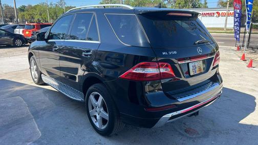 Black 2014 Mercedes-Benz M-Class ML 350 Sport Utility 4D