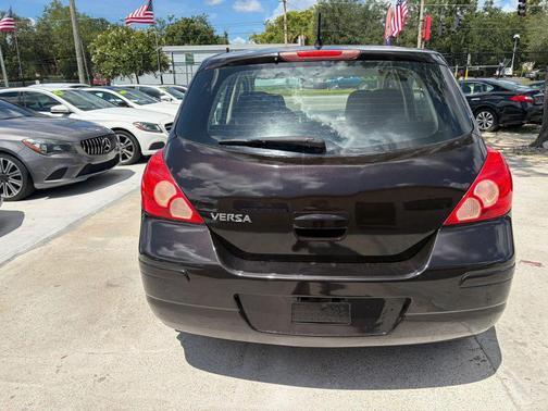 Black 2011 Nissan Versa 1.8 S