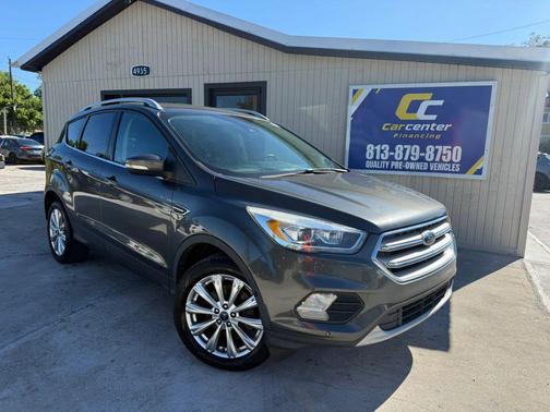Magnetic Metallic 2017 Ford Escape Titanium