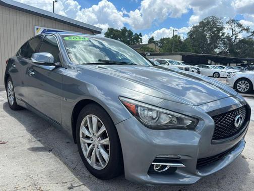 Hagane Blue 2014 INFINITI Q50 Premium