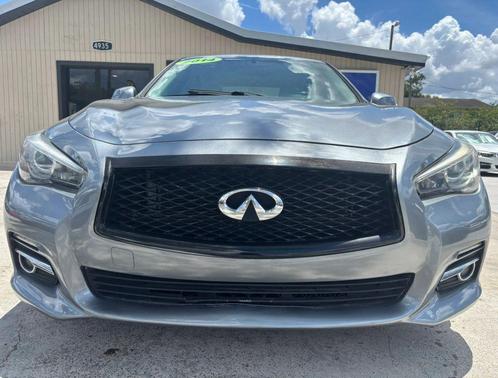 Hagane Blue 2014 INFINITI Q50 Premium