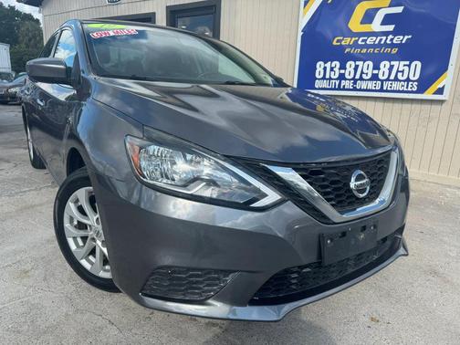 Gun Metallic 2019 Nissan Sentra SV