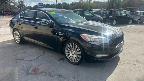 Aurora Black Pearl 2015 Kia K900 Premium