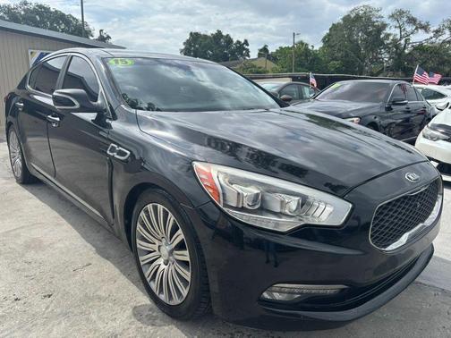 Aurora Black Pearl 2015 Kia K900 Premium