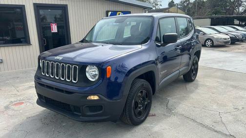 Jetset Blue 2017 Jeep Renegade Sport