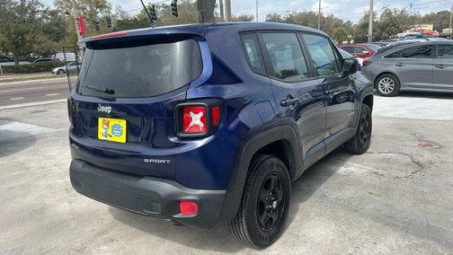 Jetset Blue 2017 Jeep Renegade Sport