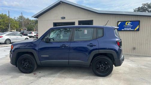 Jetset Blue 2017 Jeep Renegade Sport