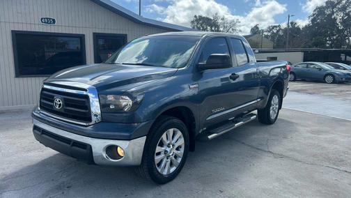 Grey 2010 Toyota Tundra Grade