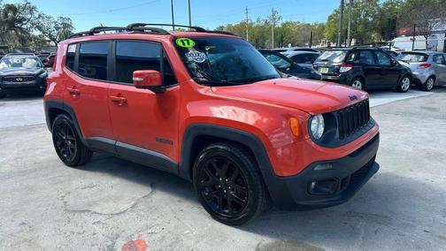 Omaha Orange 2017 Jeep Renegade Altitude