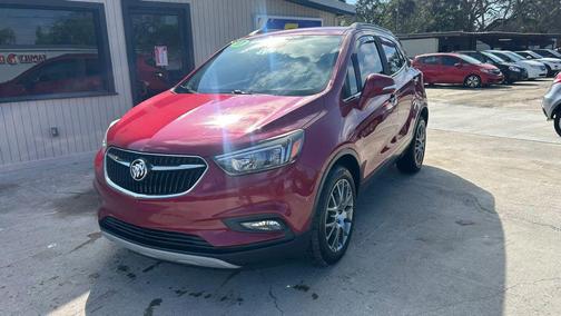Red 2017 Buick Encore Sport Touring