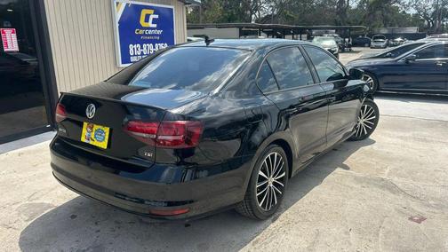 Black Uni 2016 Volkswagen Jetta 1.8T Sport