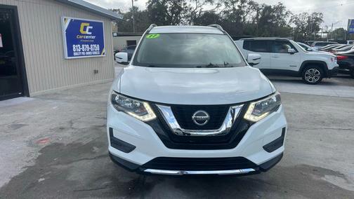 Glacier White 2017 Nissan Rogue S