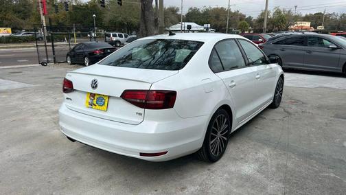 Pure White 2016 Volkswagen Jetta 1.8T Sport