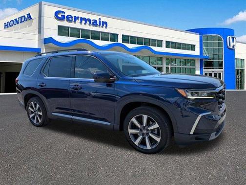 Blue 2025 Honda Pilot Touring