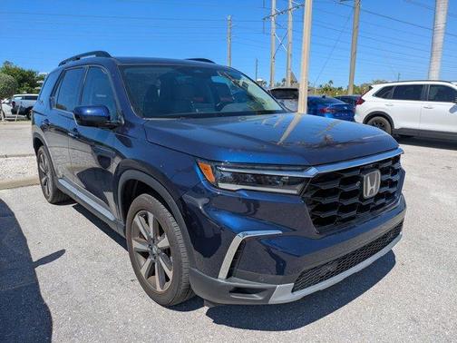 Blue 2025 Honda Pilot Touring