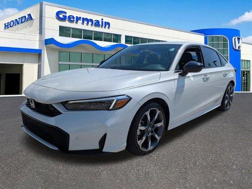 Blue 2025 Honda Civic Hybrid TOURING