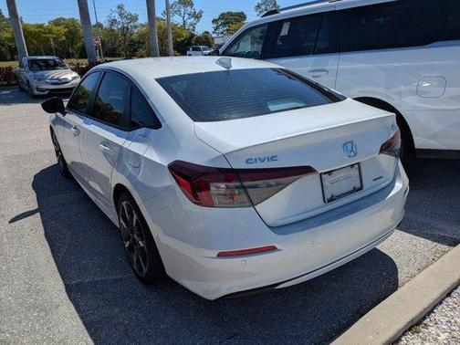 Blue 2025 Honda Civic Hybrid TOURING