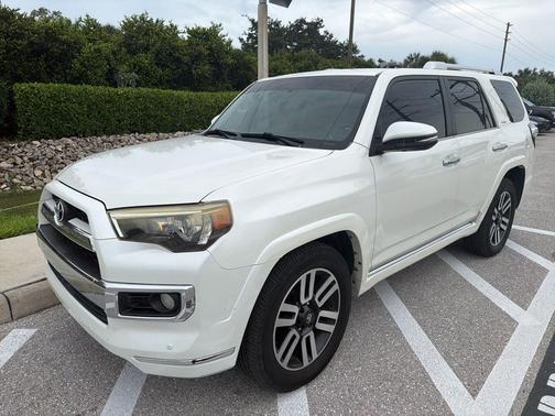 White 2016 Toyota 4Runner Sport