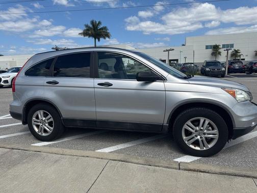 Alabaster Silver Metallic 2011 Honda CR-V EX