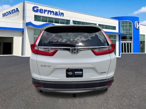White Diamond Pearl 2017 Honda CR-V Touring