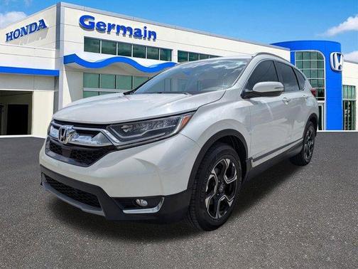 White Diamond Pearl 2017 Honda CR-V Touring