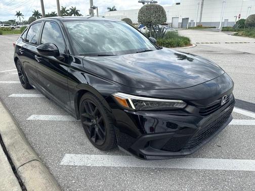 Black 2022 Honda Civic Sport