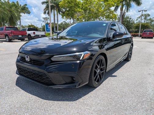 Black 2022 Honda Civic Sport