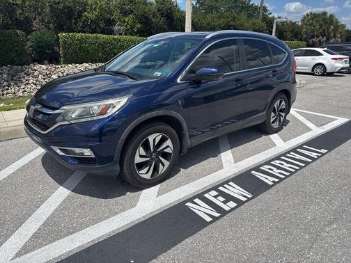 Blue 2016 Honda CR-V Touring