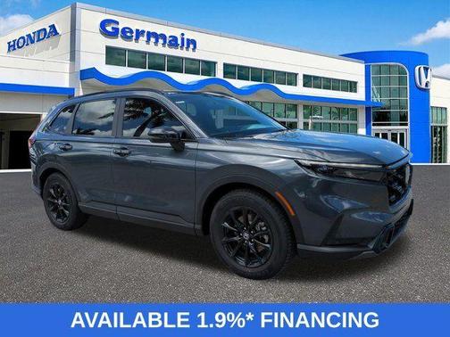 Meteorite Gray Metallic 2026 Honda CR-V Hybrid Sport-L