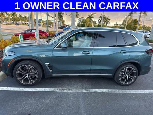 Blue Ridge Mountain Metallic 2025 BMW X5 xDrive40i