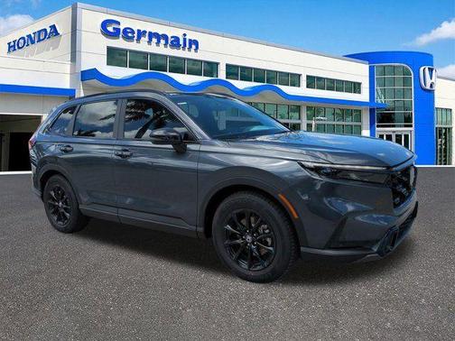 Meteorite Gray Metallic 2026 Honda CR-V Hybrid Sport-L SUV
