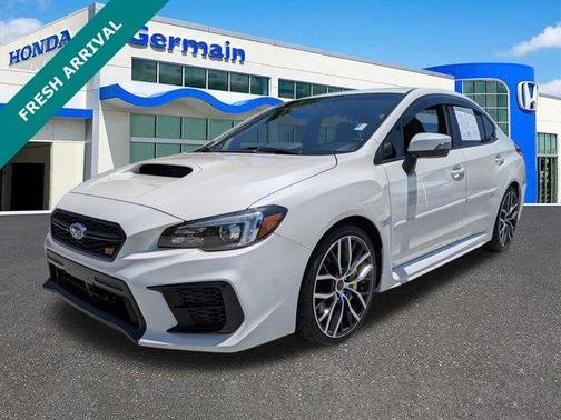 Crystal White Pearl 2021 Subaru WRX STI Base