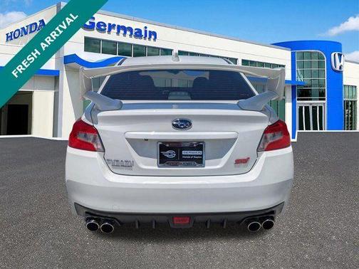 Crystal White Pearl 2021 Subaru WRX STI Base