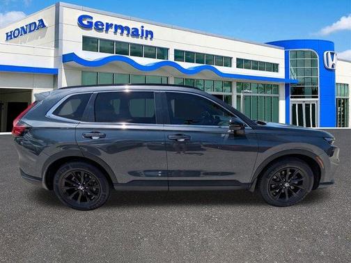 Meteorite Gray Metallic 2024 Honda CR-V Hybrid Sport