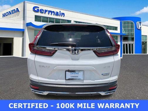 White 2022 Honda CR-V Hybrid Touring