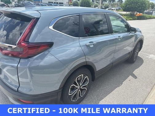 Gray 2021 Honda CR-V EX-L