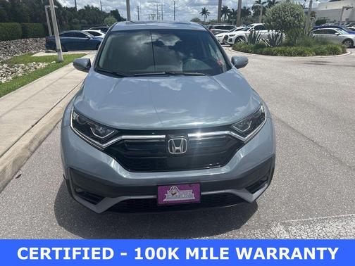Gray 2021 Honda CR-V EX-L