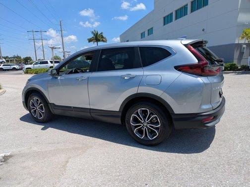 Lunar Silver Metallic 2021 Honda CR-V EX-L