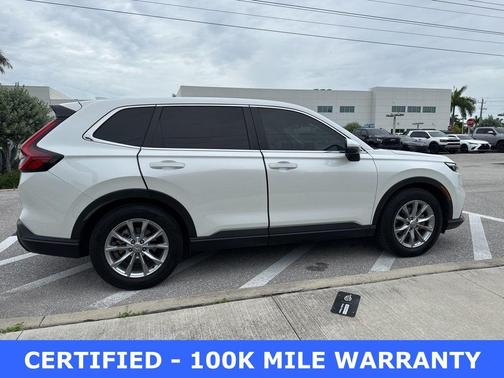 Silver 2025 Honda CR-V EX-L