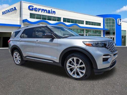 Silver Metallic 2021 Ford Explorer Platinum
