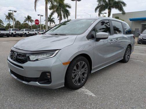 Solar Silver Metallic 2025 Honda Odyssey Touring