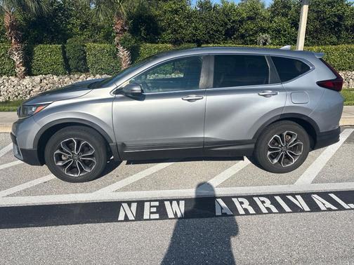 Lunar Silver Metallic 2021 Honda CR-V EX